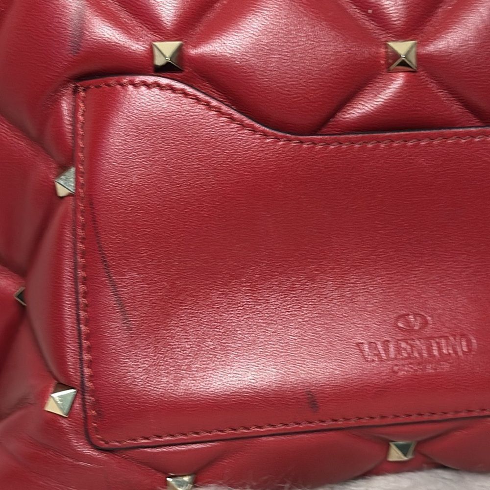 💯 Authentic Valentino Candy Handbag Shoulder Bag Red🍀 - Picture 15 of 16